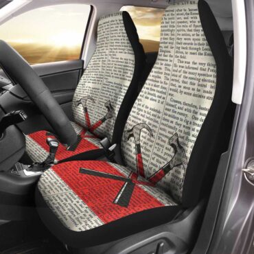 Pink Floyd Car Seat Cover Airbag Compatible - Hammers The Wall Art Print