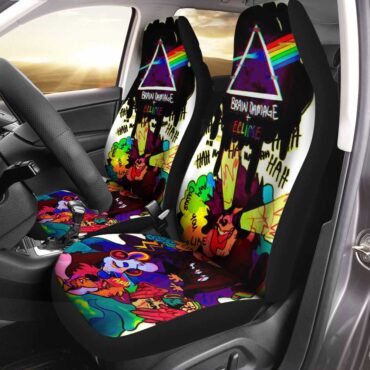 Pink Floyd Car Seat Cover Airbag Compatible - Digital Art Album