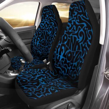 Pink Floyd Car Seat Cover Airbag Compatible - Logo Cosmic psychedelic Art Pink Floyd Car Seat Cover Airbag Compatible - Logo Cosmic psychedelic Art