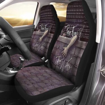 Pink Floyd Car Seat Cover Airbag Compatible - Escape from The Wall Pink Floyd Car Seat Cover Airbag Compatible - Escape from The Wall