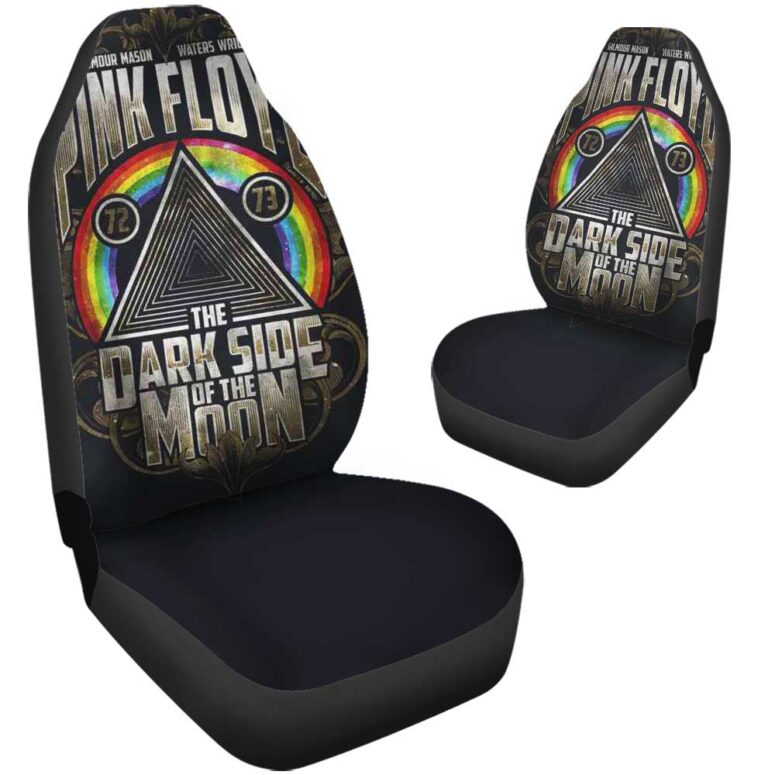 Pink Floyd Car Seat Cover Airbag Compatible - Dark Side Of The Moon 1972 1973 Pink Floyd Car Seat Cover Airbag Compatible - Dark Side Of The Moon 1972 1973