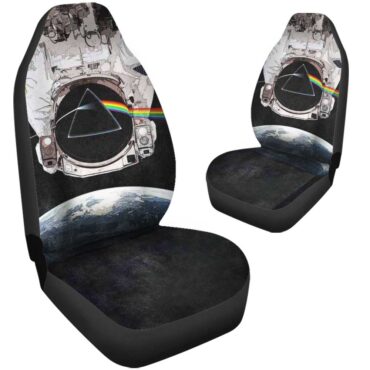 Pink Floyd Car Seat Cover Airbag Compatible - Dark Side Of The Moon Astronaut