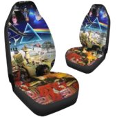 Car Seat Cover 2 Music Is Always By Your Side Pink Floyd Car Seat Cover - OtherBrick