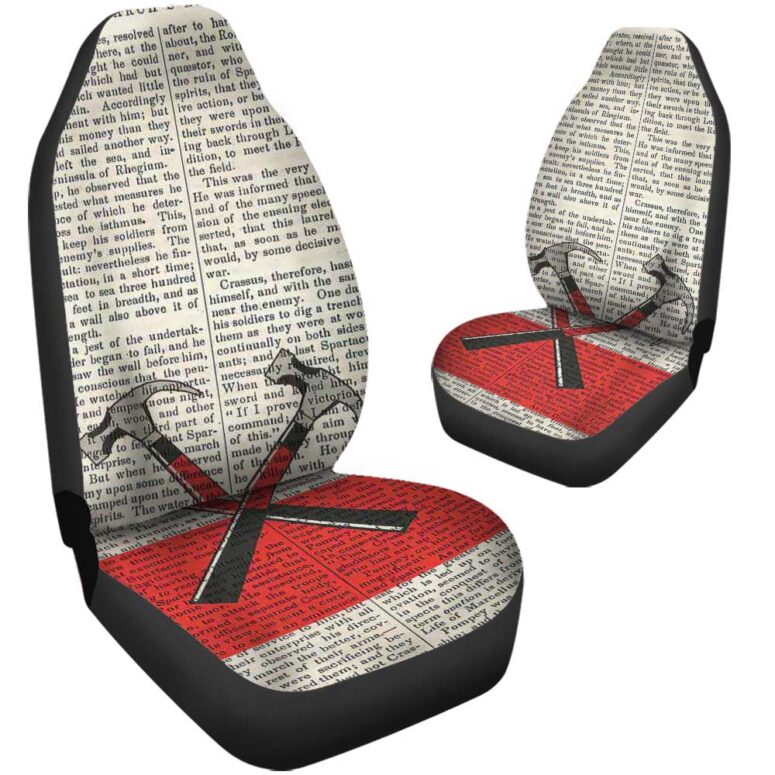 Pink Floyd Car Seat Cover Airbag Compatible - Hammers The Wall Art Print