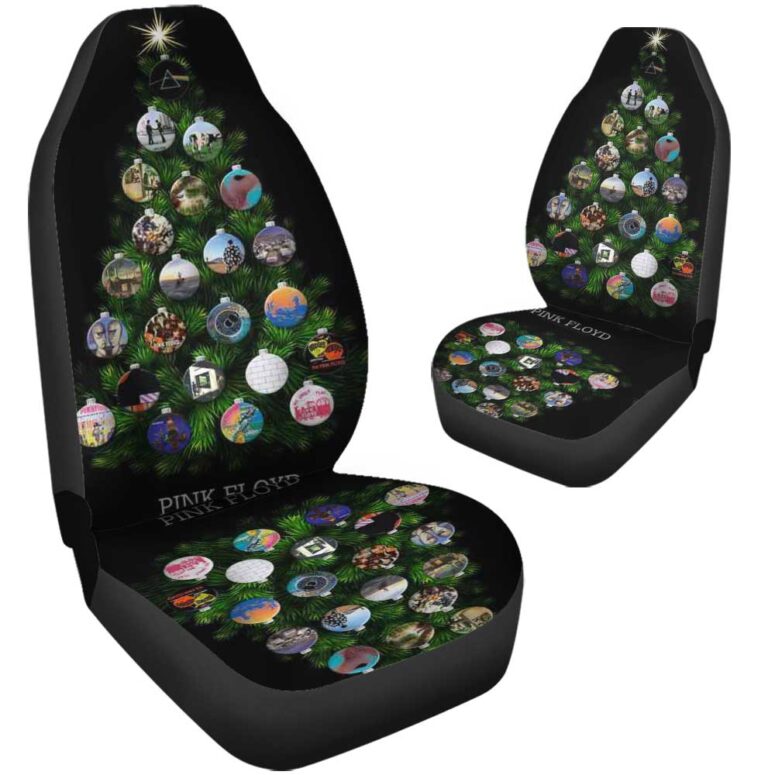 Pink Floyd Car Seat Cover Airbag Compatible - Holiday Tree Pink Floyd Car Seat Cover Airbag Compatible - Holiday Tree