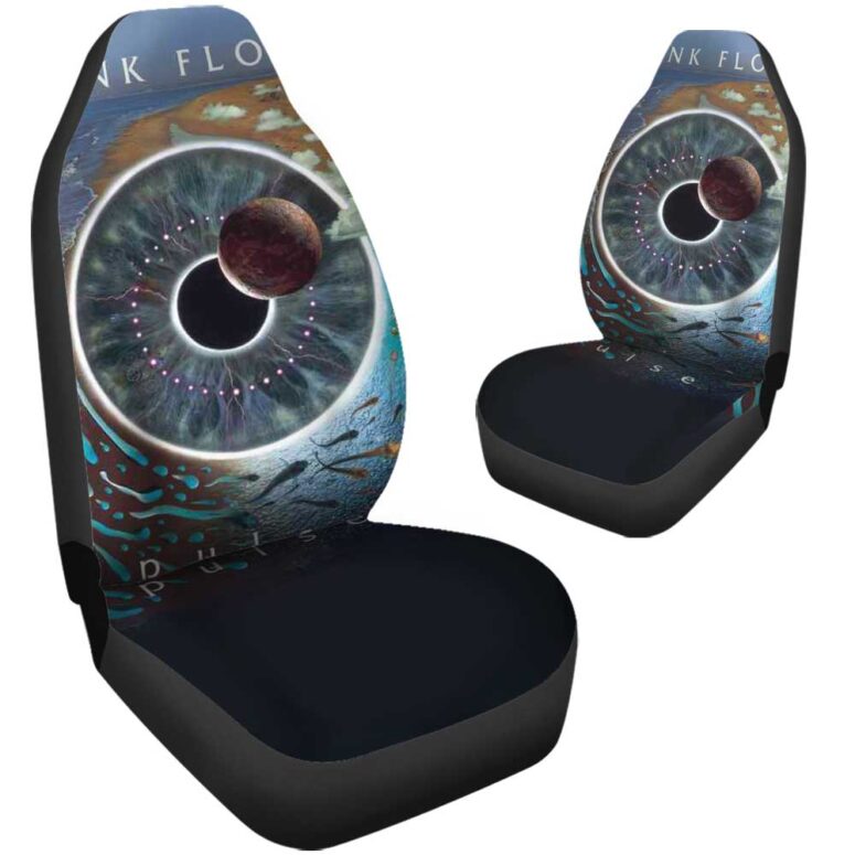 Pink Floyd Car Seat Cover Airbag Compatible - Pulse Poster