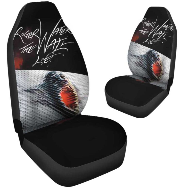 Pink Floyd Car Seat Cover Airbag Compatible - Roger Water The Wall Live