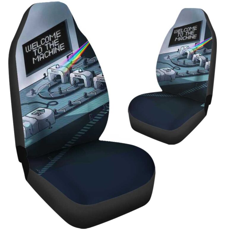 Pink Floyd Car Seat Cover Airbag Compatible - Welcome To The Machine