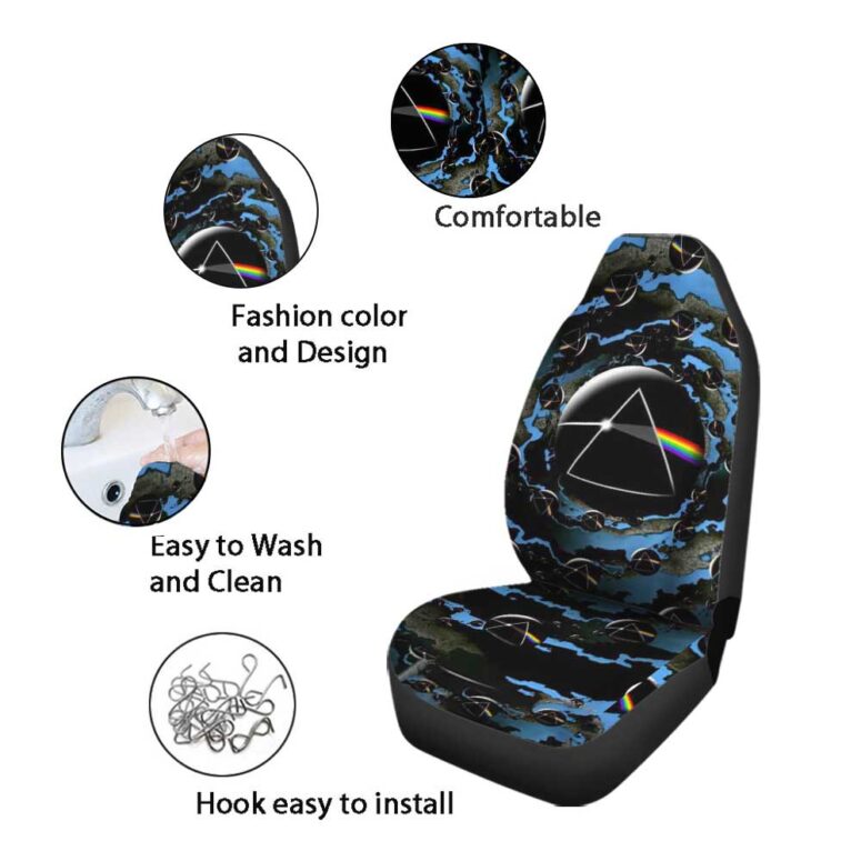 Pink Floyd Car Seat Cover Airbag Compatible - Good bye Blue Sky
