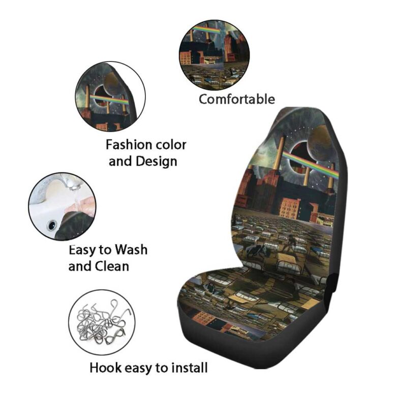 Pink Floyd Car Seat Cover Airbag Compatible - Momentary lapse of reason Pink Floyd Car Seat Cover Airbag Compatible - Momentary lapse of reason