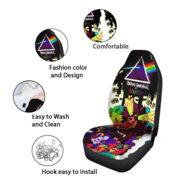 Pink Floyd Car Seat Cover Airbag Compatible - Digital Art Album