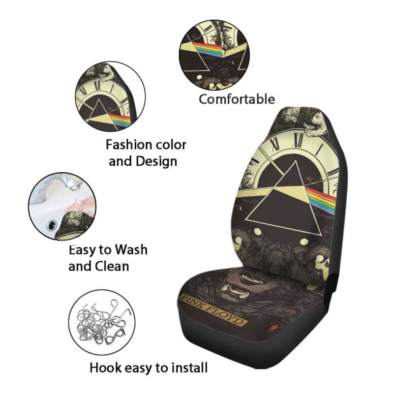 Pink Floyd Car Seat Cover Airbag Compatible - October 13 1973 Vienna Austria