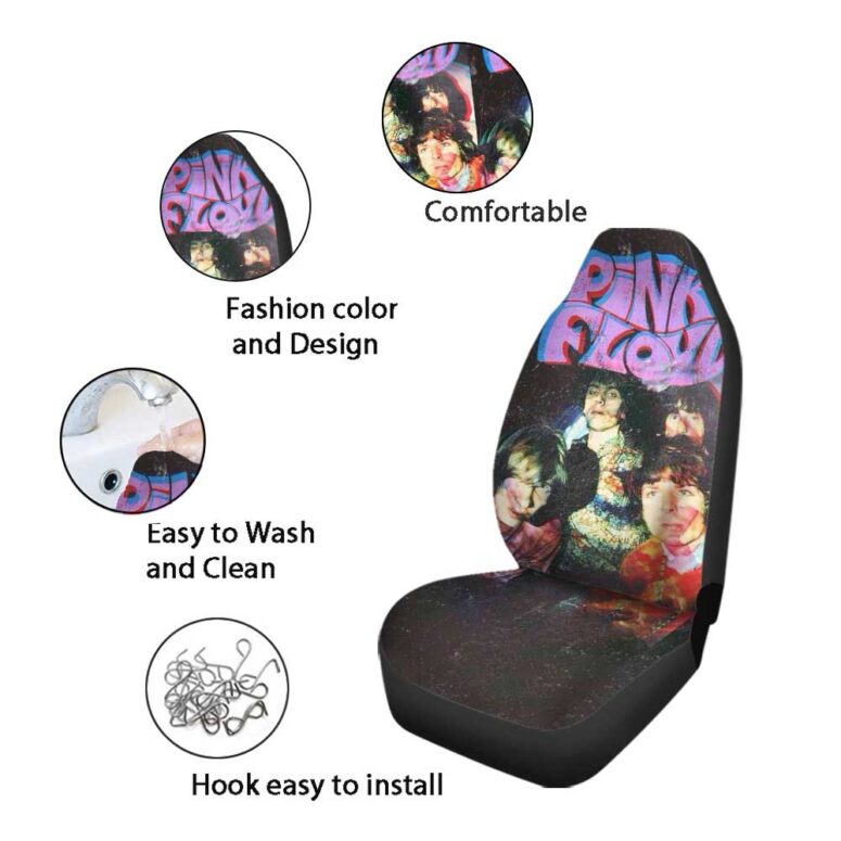 Pink Floyd Car Seat Cover Airbag Compatible - Psychedelic Art