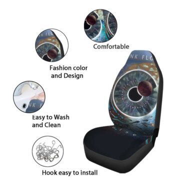 Pink Floyd Car Seat Cover Airbag Compatible - Pulse Poster