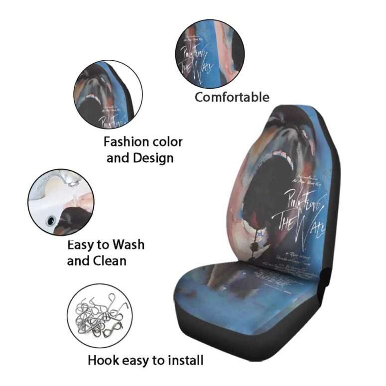 Pink Floyd Car Seat Cover Airbag Compatible - The Wall 1982 Art