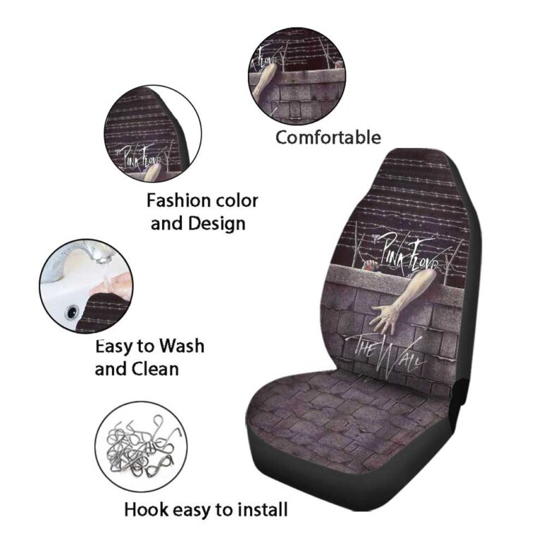 Pink Floyd Car Seat Cover Airbag Compatible - Escape from The Wall