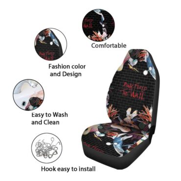 Pink Floyd Car Seat Cover Airbag Compatible - The Wall Immersion