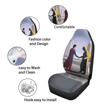 Pink Floyd Car Seat Cover Airbag Compatible - Superman vs Batman Wish You Were Here