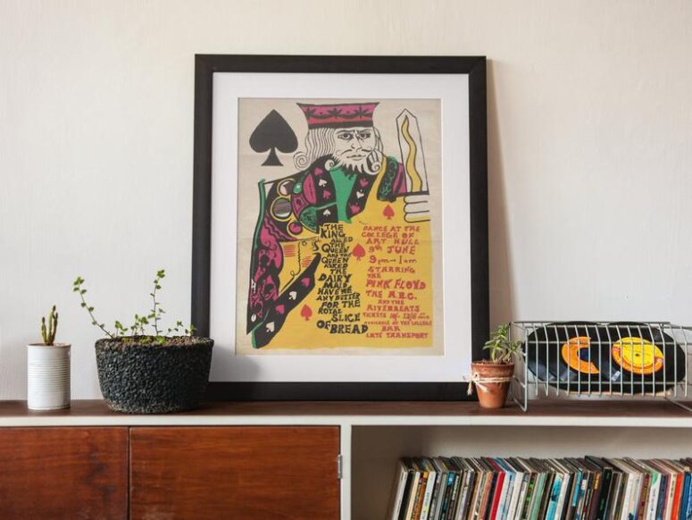 King of Spades The Pink Floyd Promo Vintage Canvas King of Spades The Pink Floyd Promo Vintage Canvas