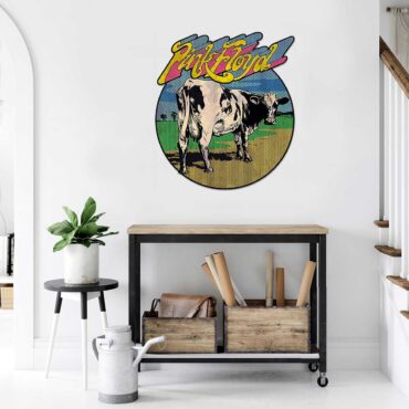 Pink Floyd Distant Bells Atom Heart Mother Shirt Metal Sign
