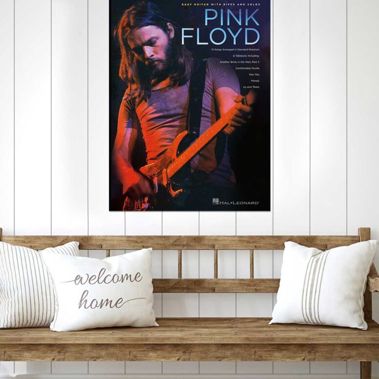 David Gilmour Easy Guitar with Riffs and Solos Pink Floyd Metal Sign David Gilmour Easy Guitar with Riffs and Solos Pink Floyd Metal Sign
