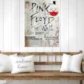 Vintage The Wall Original Vintage Tour Pink Floyd Poster for Dortmund Germany 1981 Metal Sign