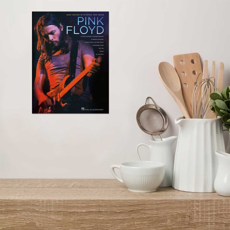 David Gilmour Easy Guitar with Riffs and Solos Pink Floyd Metal Sign David Gilmour Easy Guitar with Riffs and Solos Pink Floyd Metal Sign