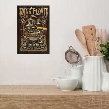 Vintage Pink Floyd Rainbow Theatre Maxi Metal Sign Vintage Pink Floyd Rainbow Theatre Maxi Metal Sign