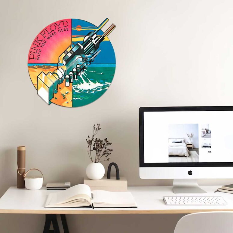 Wish You Were Here Experience Version Pink Floyd Metal Sign Wish You Were Here Experience Version Pink Floyd Metal Sign