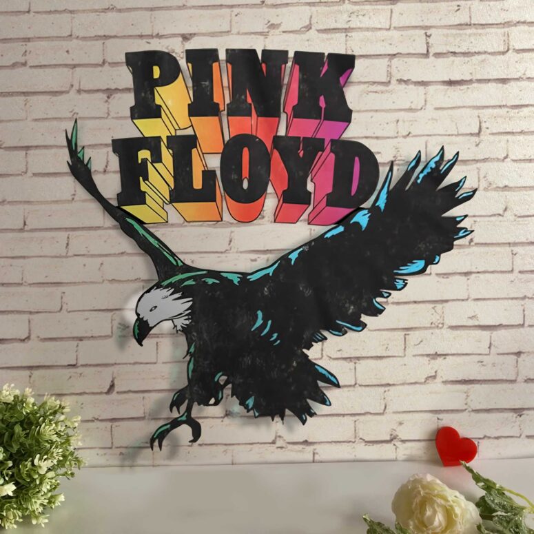 First US Tour 1967 Pink Floyd Metal Sign First US Tour 1967 Pink Floyd Metal Sign