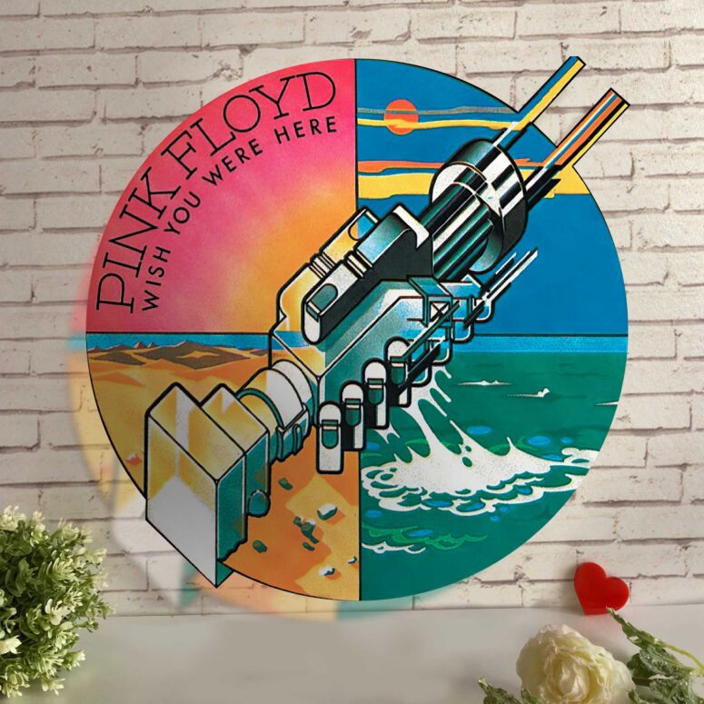 Wish You Were Here Experience Version Pink Floyd Metal Sign Wish You Were Here Experience Version Pink Floyd Metal Sign