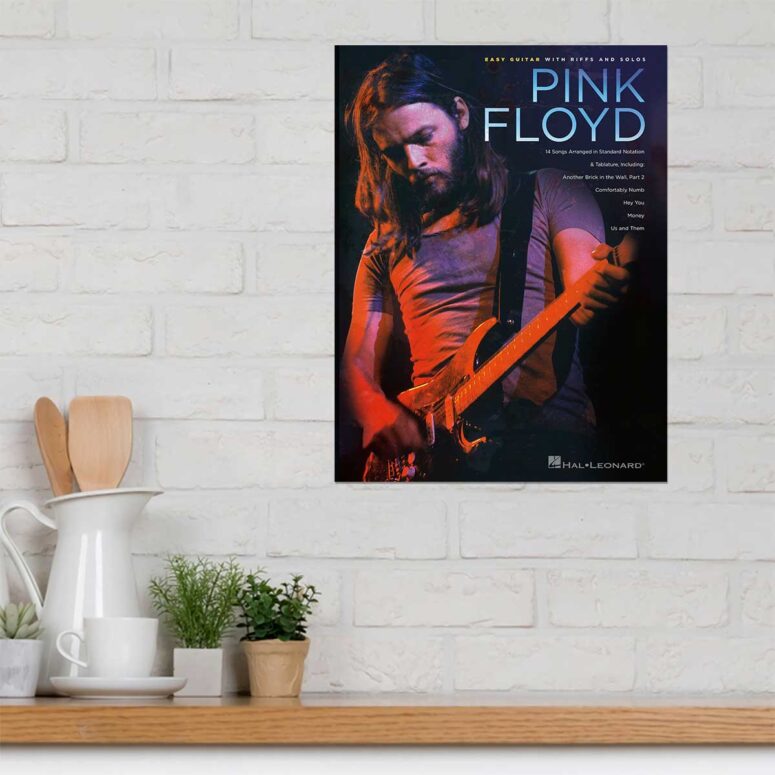 David Gilmour Easy Guitar with Riffs and Solos Pink Floyd Metal Sign David Gilmour Easy Guitar with Riffs and Solos Pink Floyd Metal Sign