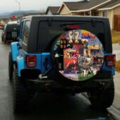 Pink Floyd Collage Album Spare Tire Cover Stc2 - OtherBrick