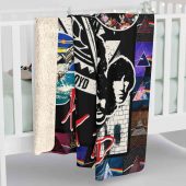 Pink Floyd Fleece Blanket - The Wall DSOTM Pink Floyd Fleece Blanket - The Wall DSOTM