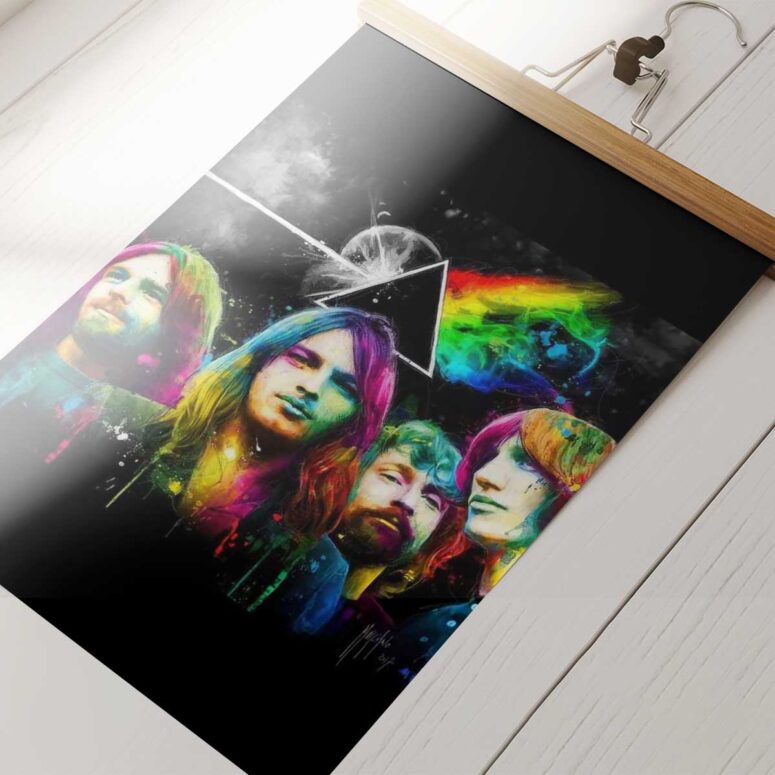 Pink Floyd Poster - Dark Side Of The Moon Pink Floyd Poster - Dark Side Of The Moon