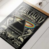 Poster1 Dark Side Of The Moon Tour 1973 Radio City Music Hall Concert New York Poster - OtherBrick