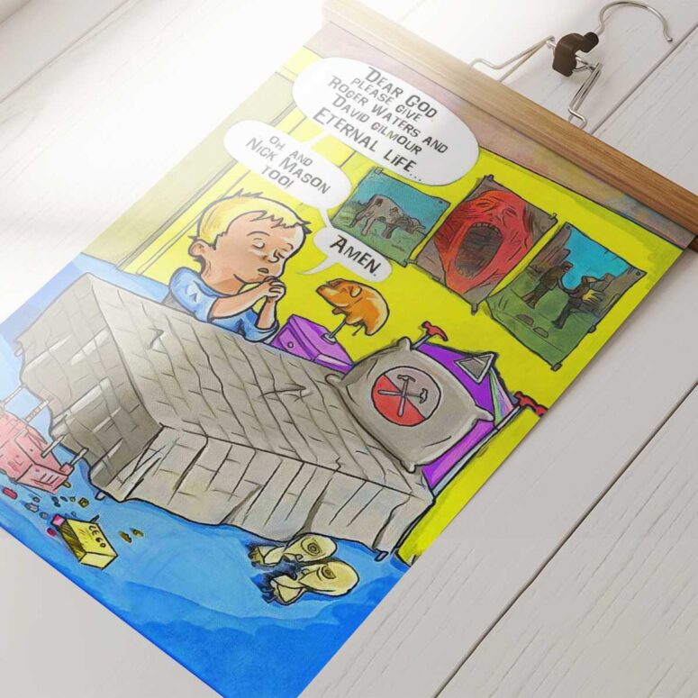 Pink Floyd Poster - Fan Boy Wish