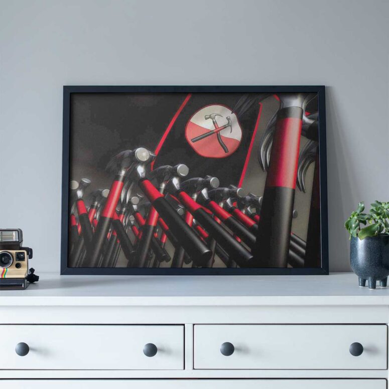 Pink Floyd Poster - Hammer March Pink Floyd Poster - Hammer March