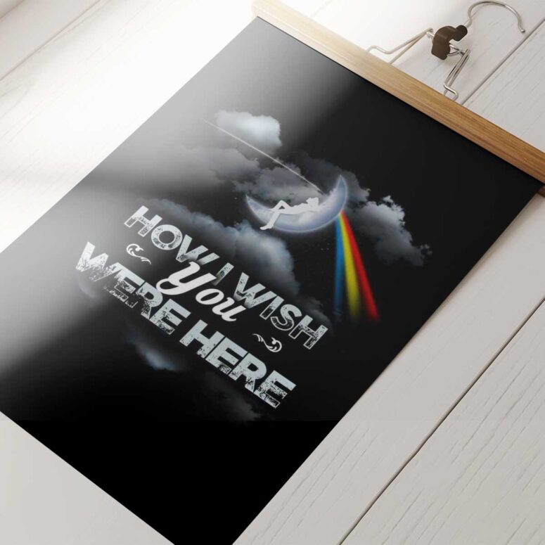 Pink Floyd Poster - How Wish You Were Here Art