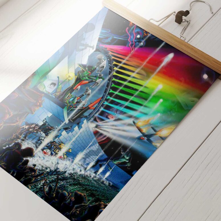 Pink Floyd Poster - Interestellar Show Pink Floyd Poster - Interestellar Show