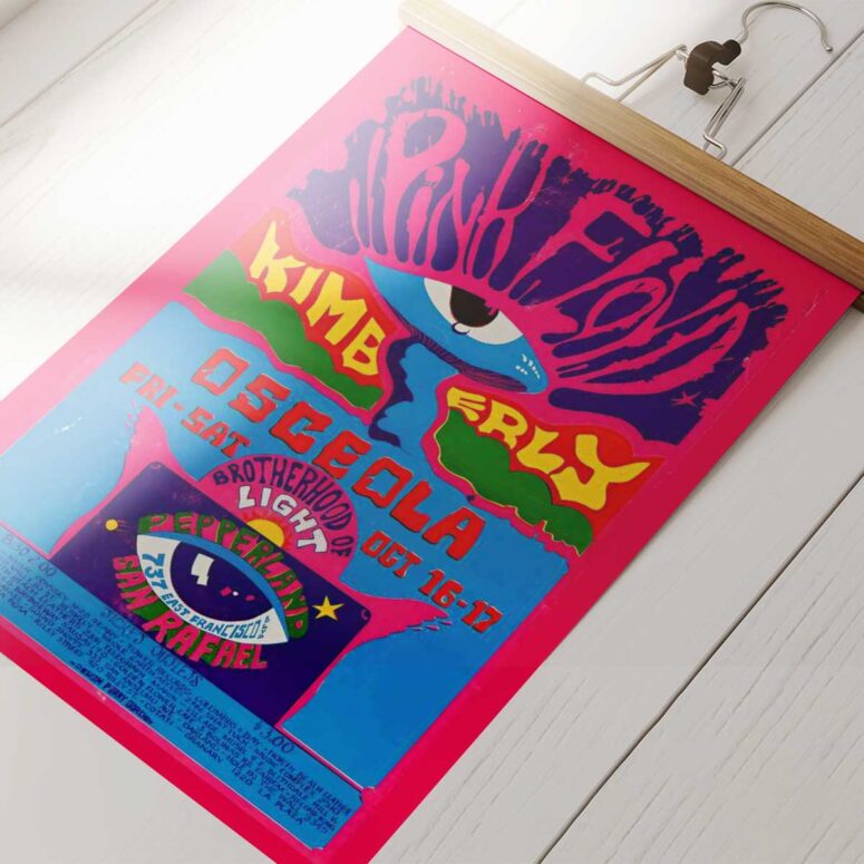 Pink Floyd Poster - Kimberly Osceola Pepperland San Rafael Pink Floyd Poster - Kimberly Osceola Pepperland San Rafael