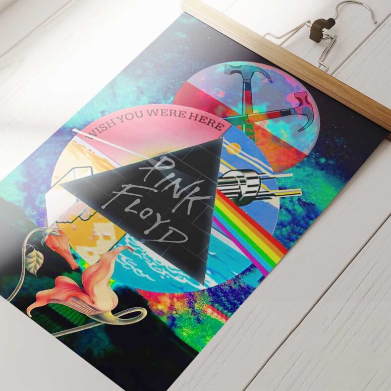 Pink Floyd Poster - Moonlight floyd Essential