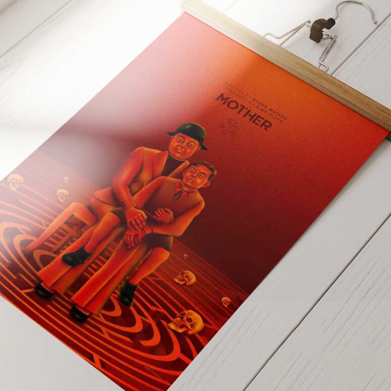 Pink Floyd Poster - Mother Fan Art Pink Floyd Poster - Mother Fan Art