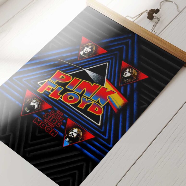 Pink Floyd Poster - Funkside The Dark Side Of The Moon Pink Floyd Poster - Funkside The Dark Side Of The Moon