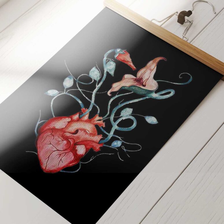 Pink Floyd Poster - Love Flowers