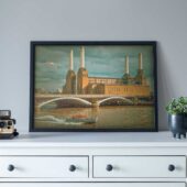 Poster1 Pink Floyd Pig At Battersea Full Colors Poster - OtherBrick