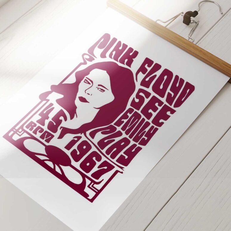 Pink Floyd Poster - See emily play 1967