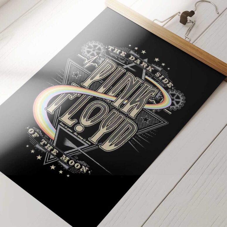 Pink Floyd Poster - The Dark Side Of The Moon Pink Floyd Poster - The Dark Side Of The Moon