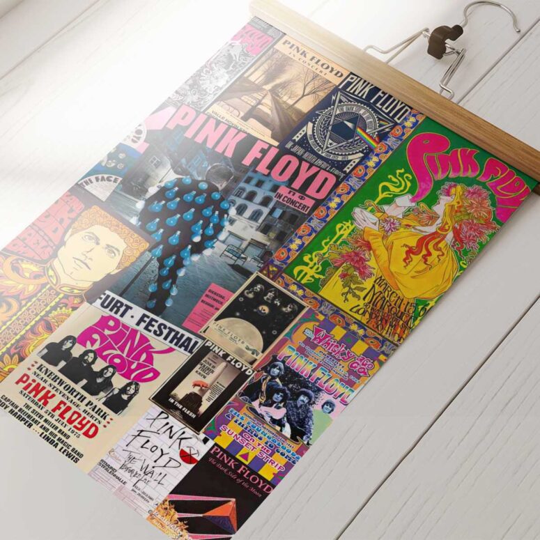 Pink Floyd Poster - Vintage Rock Concert Posters Pink Floyd Poster - Vintage Rock Concert Posters