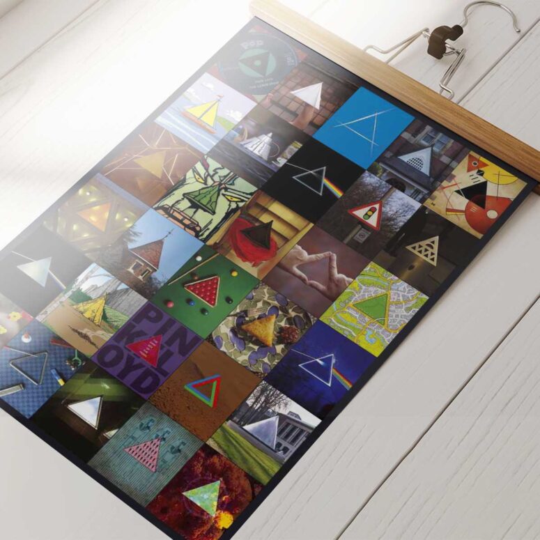 Pink Floyd Poster - Collage